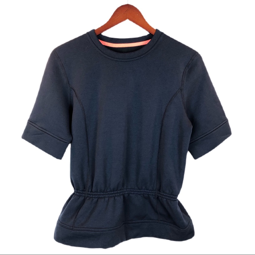 Lululemon Peplum Pullover Inkwell Size 8